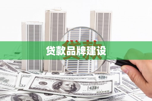 新港贷款品牌建设