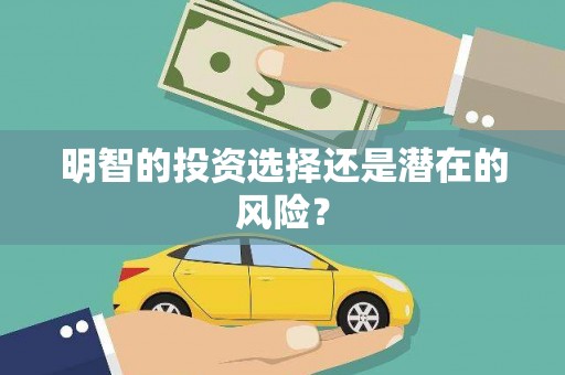 新港明智的投资选择还是潜在的风险？