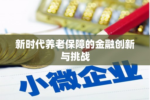 新港新时代养老保障的金融创新与挑战