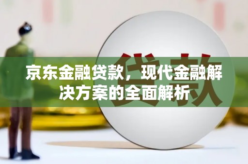 新港京东金融贷款，现代金融解决方案的全面解析