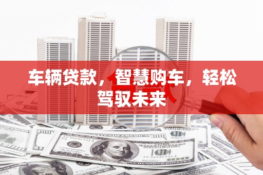 新港车辆贷款，智慧购车，轻松驾驭未来