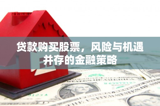 新港贷款购买股票，风险与机遇并存的金融策略